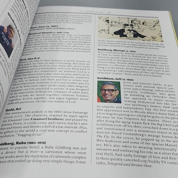 Newish Jewish Encyclopedia From Abraham to Zabar's & Everything in Between HC - Picture 10 of 13